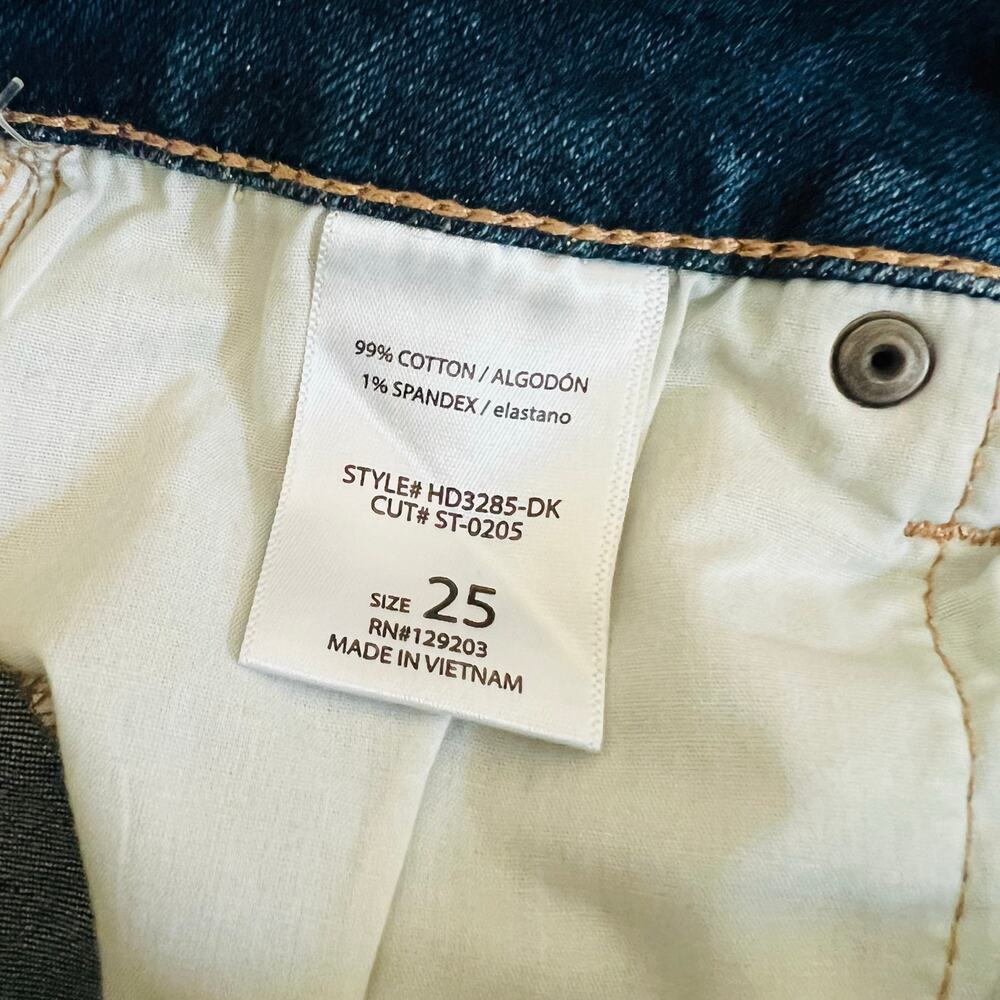 Altar’d State High Rise Boot Cut Jeans Size 25 NWT Blue - Picture 5 of 9